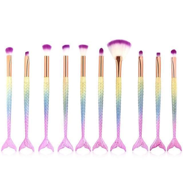 Mermaid Makeup Brushes