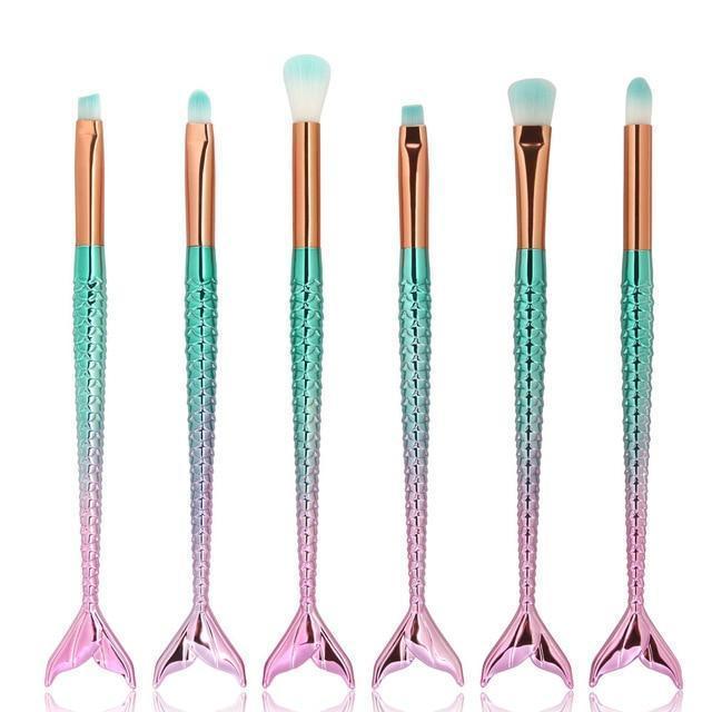 Mermaid Makeup Brushes