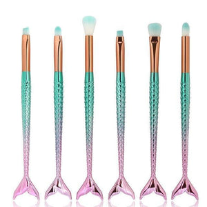 Mermaid Makeup Brushes