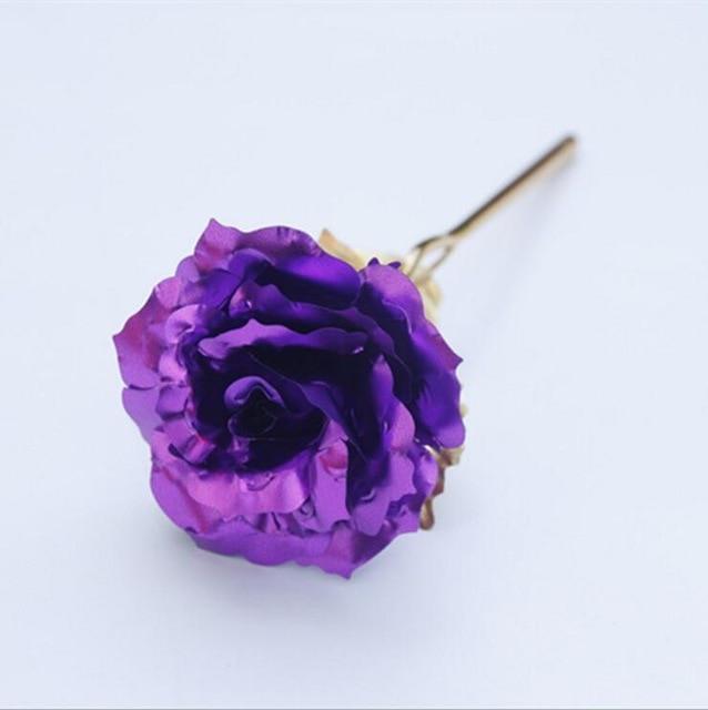 Gold Foil Plated Rose