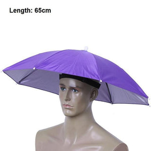 Hands-Free Umbrella Hat