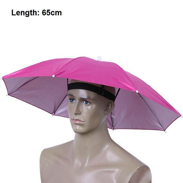 Hands-Free Umbrella Hat