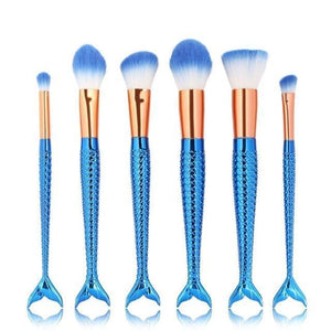 Mermaid Makeup Brushes