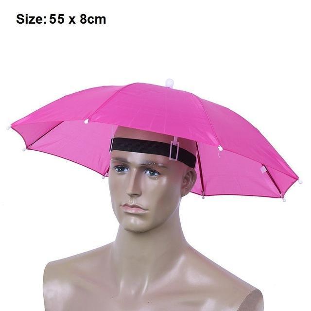 Hands-Free Umbrella Hat