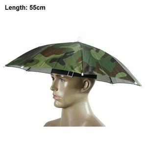 Hands-Free Umbrella Hat