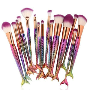 Mermaid Makeup Brushes