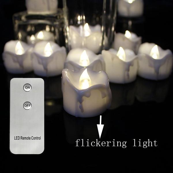 Remote-Controlled LED Candles