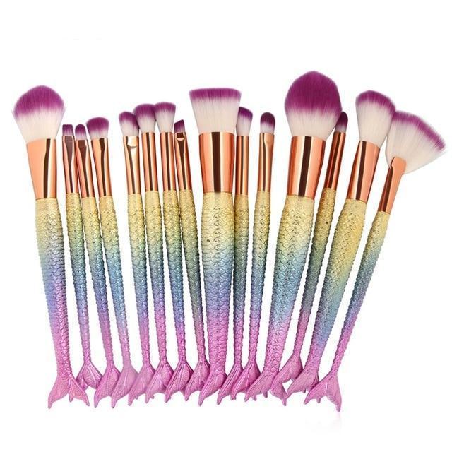 Mermaid Makeup Brushes