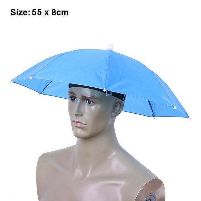 Hands-Free Umbrella Hat