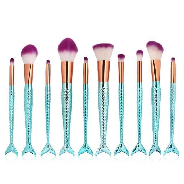 Mermaid Makeup Brushes