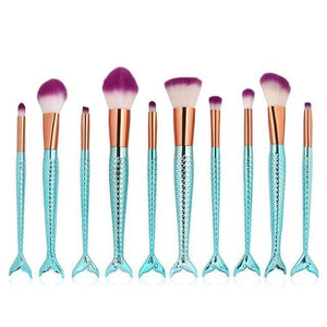 Mermaid Makeup Brushes