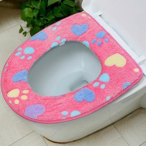 Plush Toilet Cover