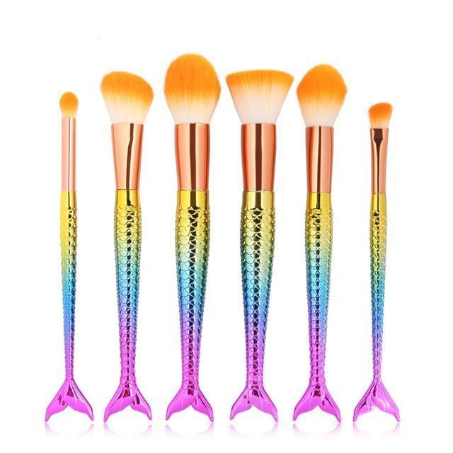 Mermaid Makeup Brushes