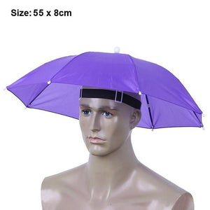 Hands-Free Umbrella Hat