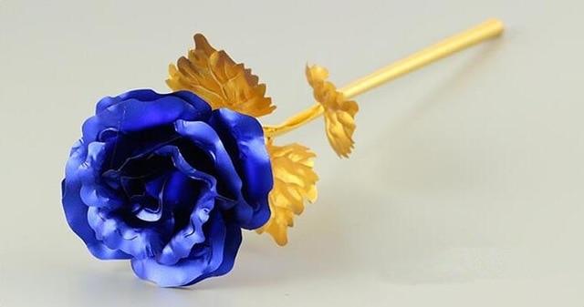 Gold Foil Plated Rose