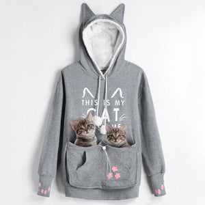 Kitty Pocket Hoodie