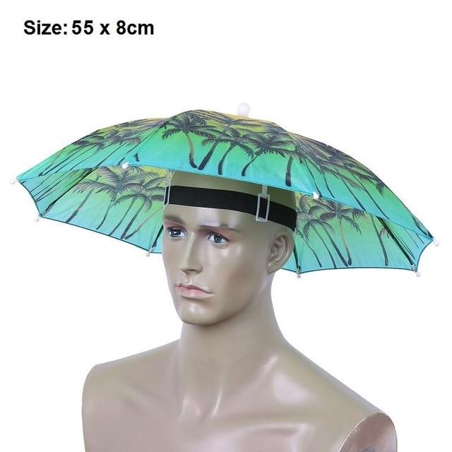 Hands-Free Umbrella Hat