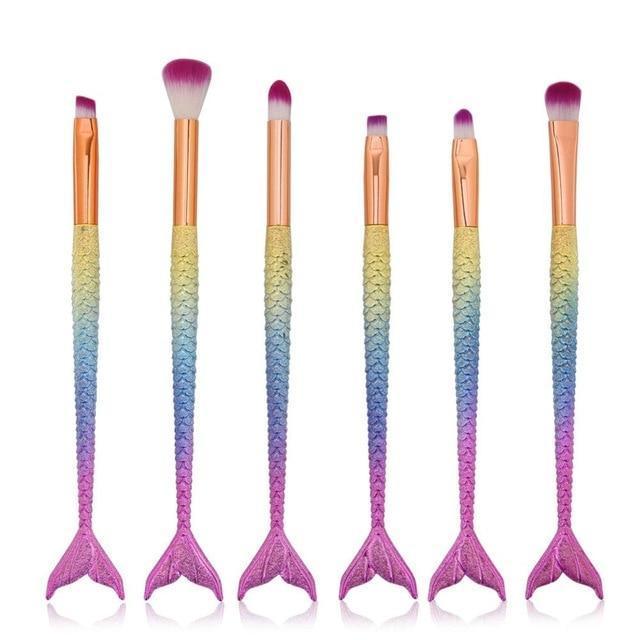 Mermaid Makeup Brushes