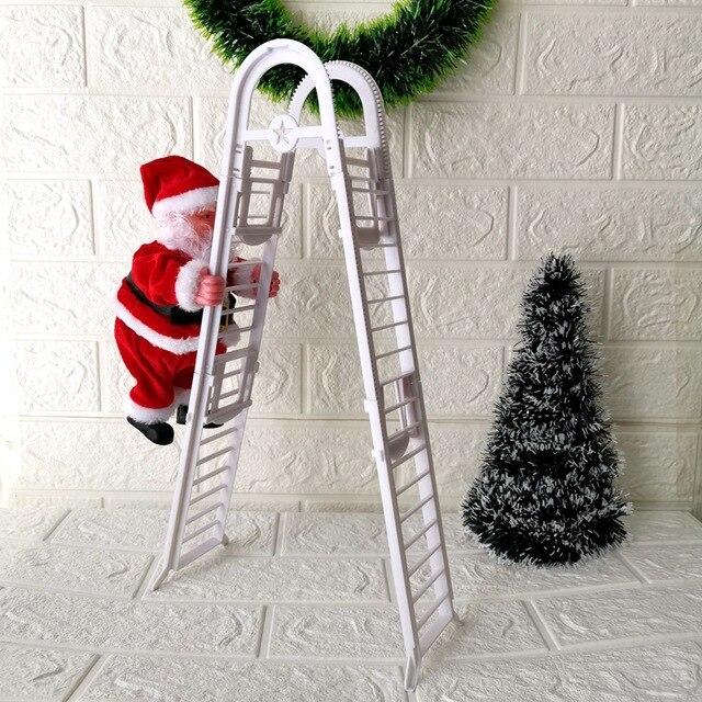 Climbing Santa