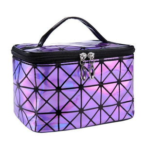 Shiny Cosmetic Glam Bag