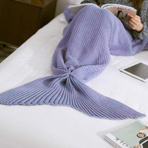 Mermaid Tail Kitted Blanket