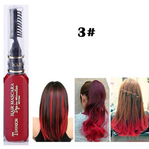 Temporary Dye Comb