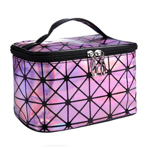 Shiny Cosmetic Glam Bag