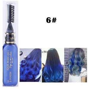 Temporary Dye Comb