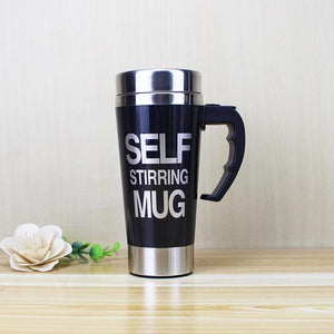 Tall Self-Stirring Mug