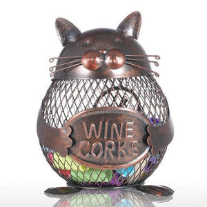 Wine Cork Cat