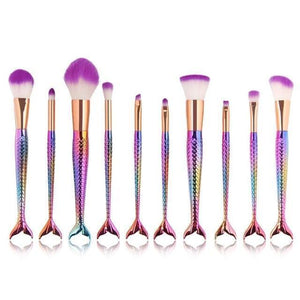 Mermaid Makeup Brushes