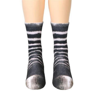 Animal Feet Printed Socks