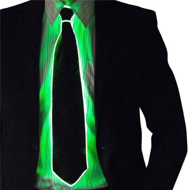 LED Strobing Neck Tie