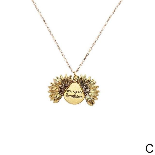 Sunflower Necklace