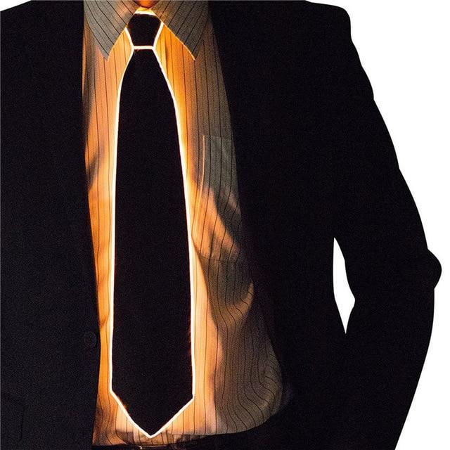 LED Strobing Neck Tie