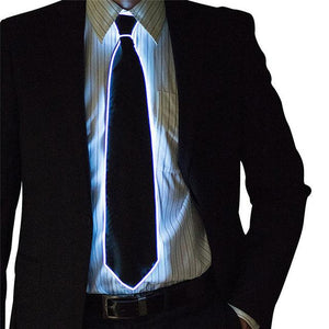 LED Strobing Neck Tie