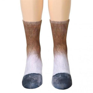 Animal Feet Printed Socks