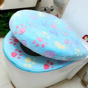 Plush Toilet Cover