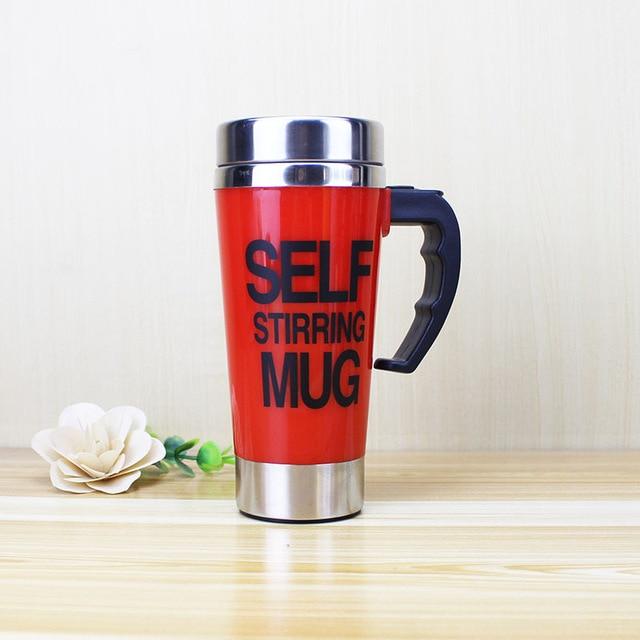 Tall Self-Stirring Mug