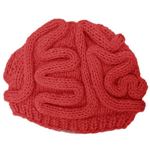 Knitted Brain Beanie