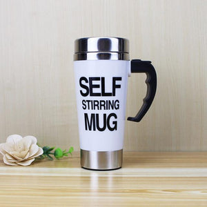 Tall Self-Stirring Mug