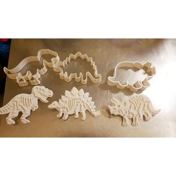 Dino Cookie Cutter Set