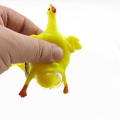 Crazy Chicken Squeeze Toy