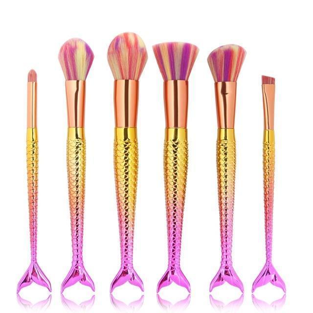 Mermaid Makeup Brushes