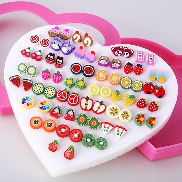 Clay Stud Children Earrings