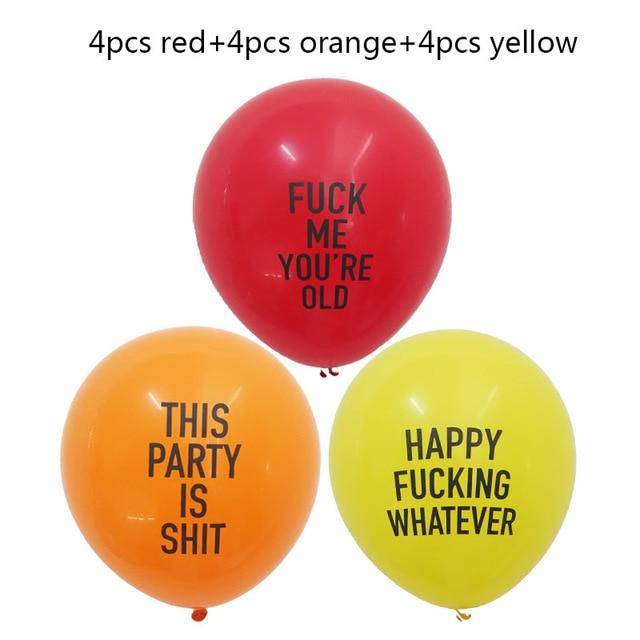 Funny Whatever Balloons