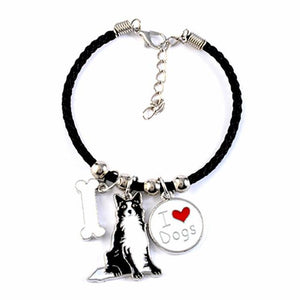 I Love Dogs Bracelet