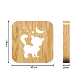 Animal Paw Print Night Light