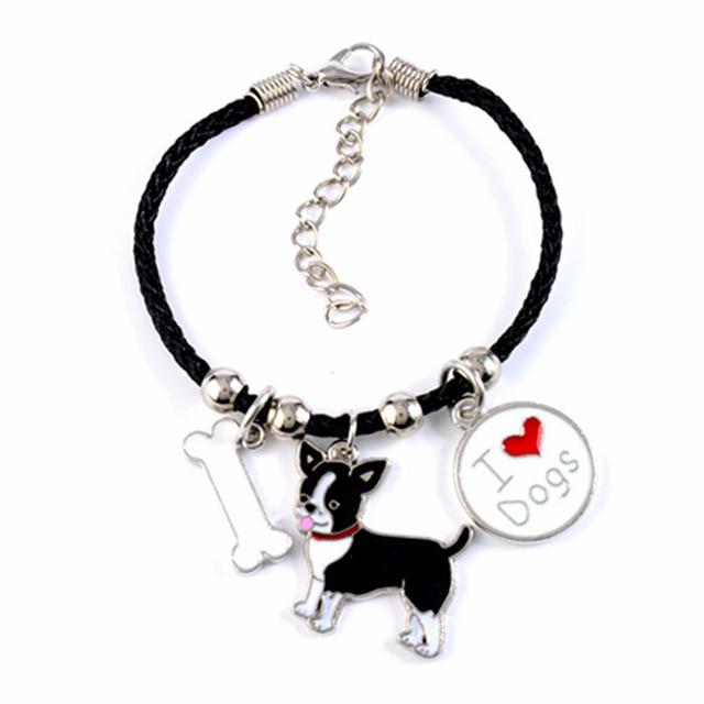 I Love Dogs Bracelet