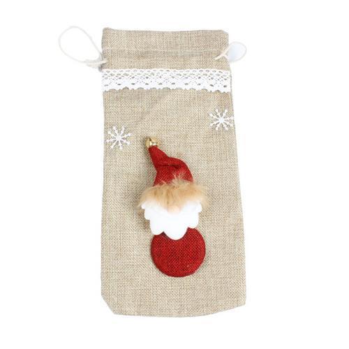 Cozy Christmas Wine Cover